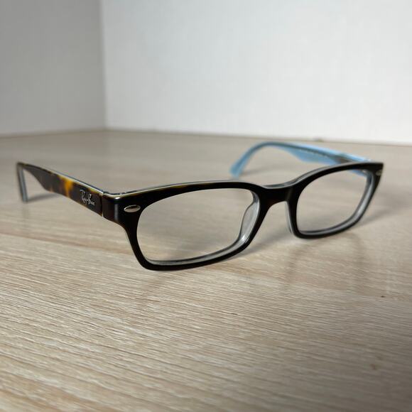 Ray-Ban RB5150 5023 Eyeglasses Frames Brown Tortoise Blue 50-19-135 FRAMES ONLY - Picture 1 of 8
